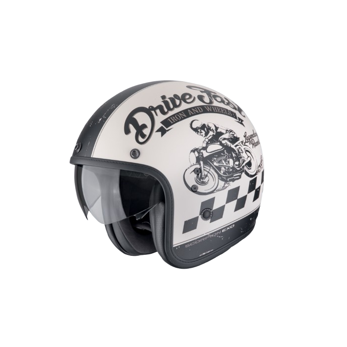 Helmet Belfast Evo Drive Fast matt cream black