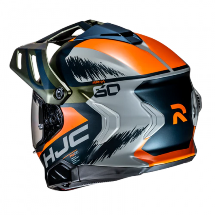 Casco HJC RPHA 60 Quid MC47SF blu arancio