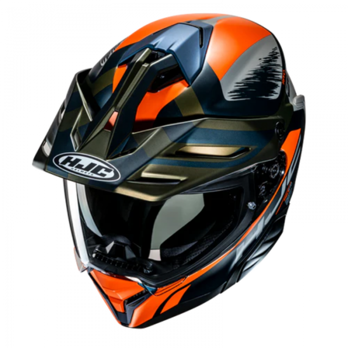 Casco HJC RPHA 60 Quid MC47SF blu arancio
