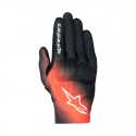 Guanto Reef V2 nero rosso fluo bianco
