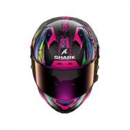 Shark Helmet Aeron Fawn Carbon Violet Yellow