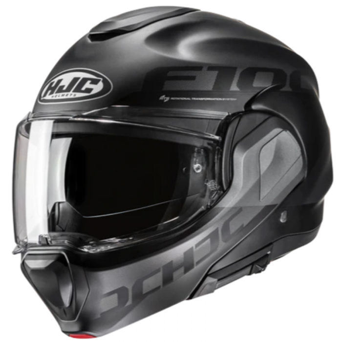 HJC Helmet F100 Hetal MC5HSF matte black