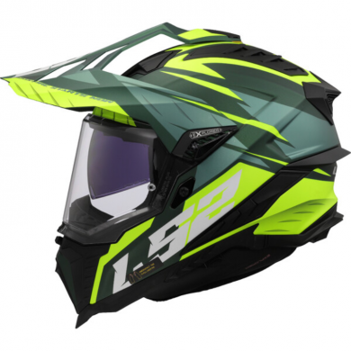 Casco MX701 Explorer Spire 06 verde giallo