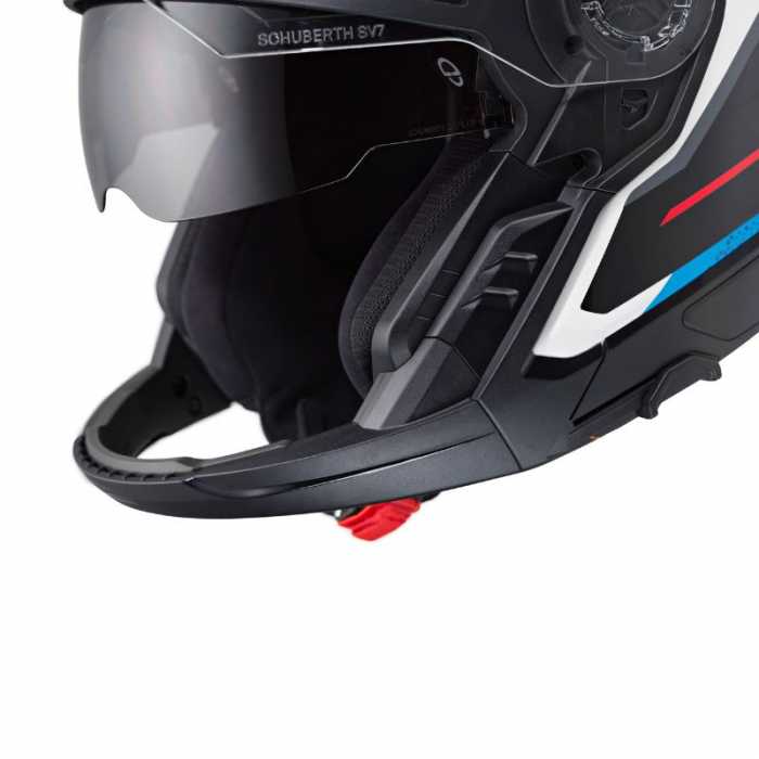 Casco J2 Sigma Blu Bianco Rosso