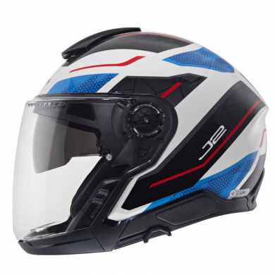 Helmet J2 Sigma Blu White Red