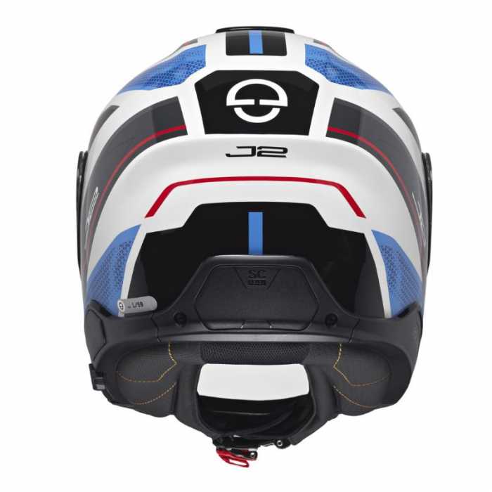 Helmet J2 Sigma Blu White Red