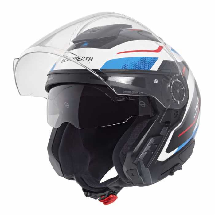 Helmet J2 Sigma Blu White Red