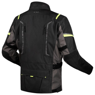 Giacca Narvik WP Nero Grigio Giallo Fluo