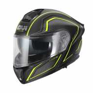 Casco X50 Hologram Nero Opaco Giallo