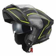 Casco X50 Hologram Nero Opaco Giallo