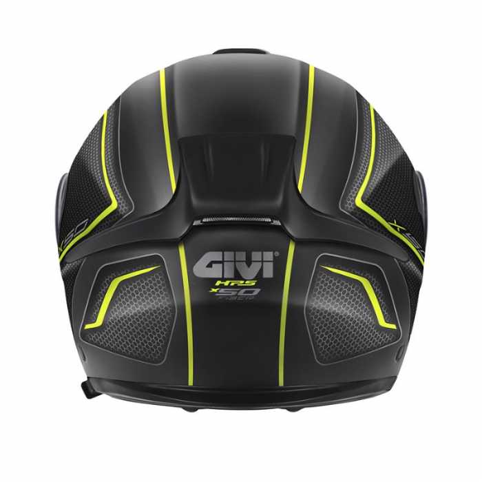 Casco X50 Hologram Nero Opaco Giallo