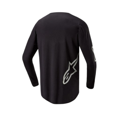 Maglia Fluid Graphite Jersey nero argento