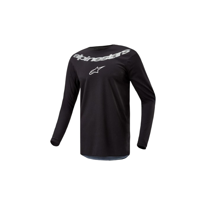 Maglia Fluid Graphite Jersey nero argento