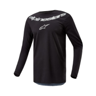 Maglia Fluid Graphite Jersey nero argento