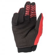 Glove Full Bore Youth red black