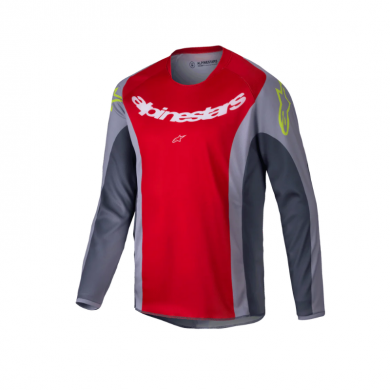 Jersey Youth Racer Meltred fluo gray