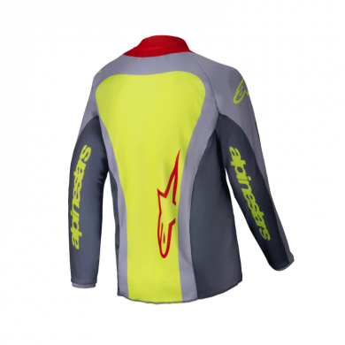 Jersey Youth Racer Meltred fluo gray