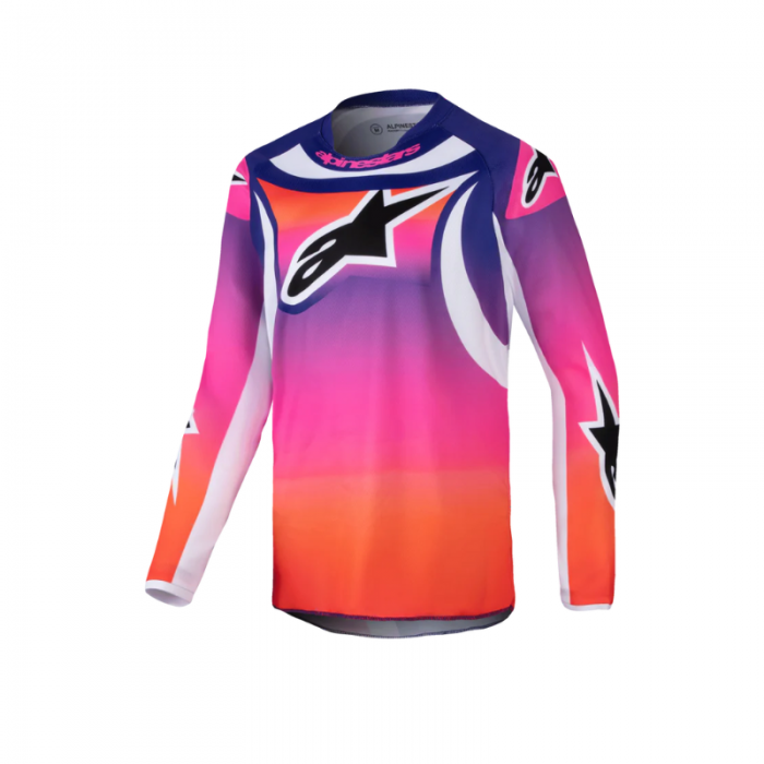 Jersey Youth Racer Wurx white multicolor