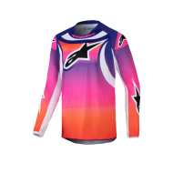 Maglia Youth Racer Veil grigio giallo fluo