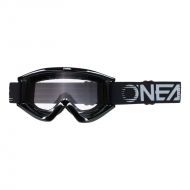 Maschera B-Zero nero lente trasparente