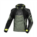 Giubbotto Tessuto Macna Bradical WP camo verde giallo nero