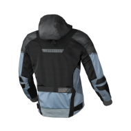 Macna Tex Jacket Rebelite black gray blue