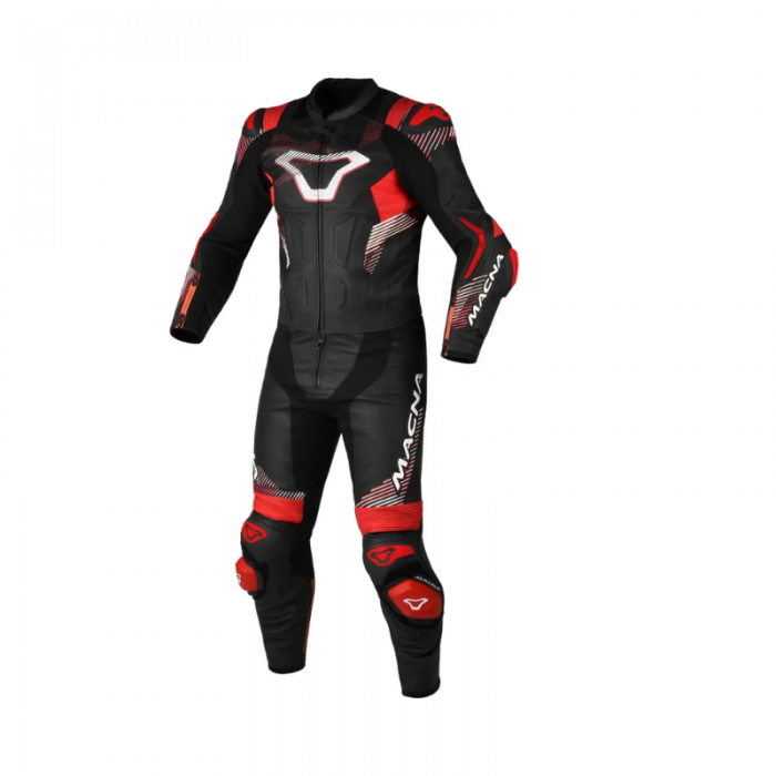 Macna Leather Suit Armadyl 2 pc red black