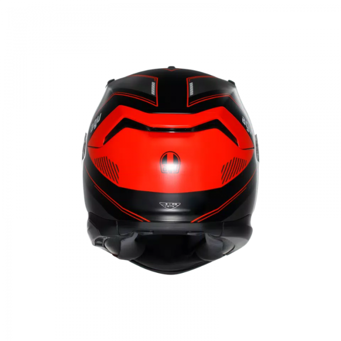 AGV Helmet K7 Kyber matt black red