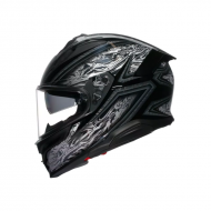 AGV Helmet K7 Kyber matt black red