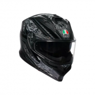 AGV Helmet K7 Damascus black silver
