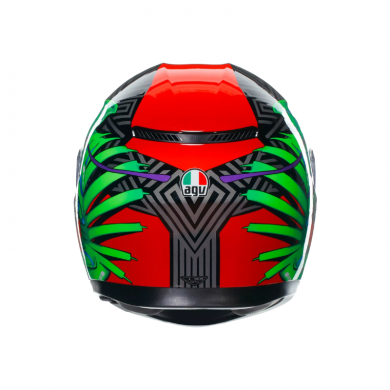 Helmet K3 E22.06 2.0 Kamaleon black green