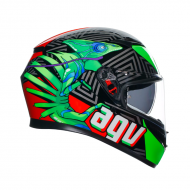 Helmet K3 E22.06 2.0 Kamaleon black green