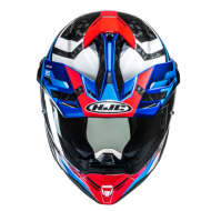 Helmet HJC RPHA 60 Dakar MC21 red white blue