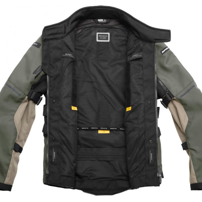 Jacket Crossmaster 2 H2out green brown black