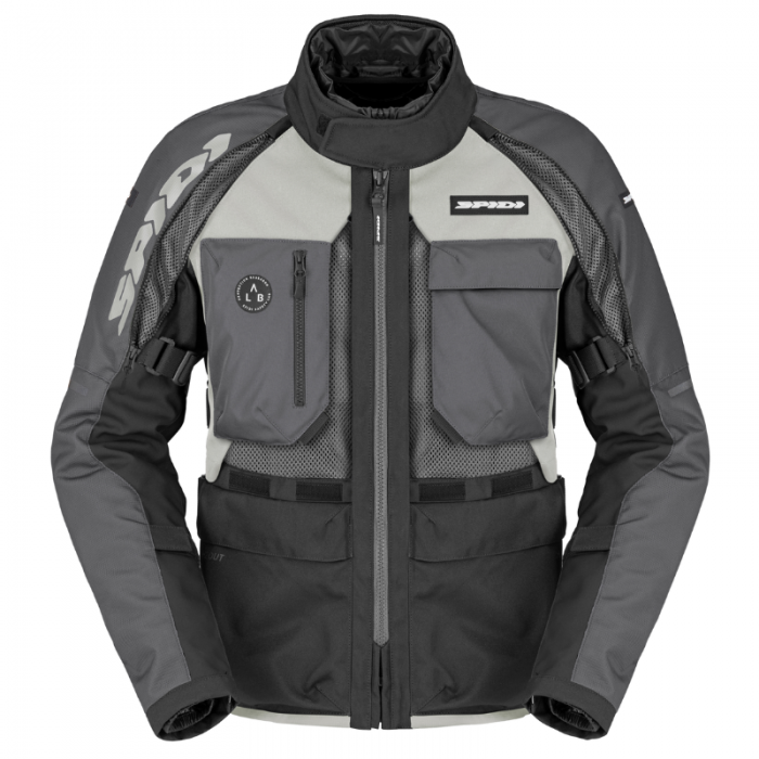Giacca Crossmaster 2 H2out grigio ghiaccio nero