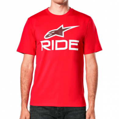 Alpinestar T-shirt Ride 4.0 CSF red white black