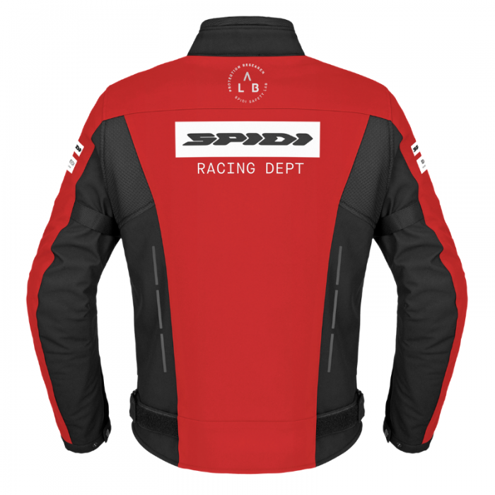 Giacca Corsa Tex rosso nero bianco