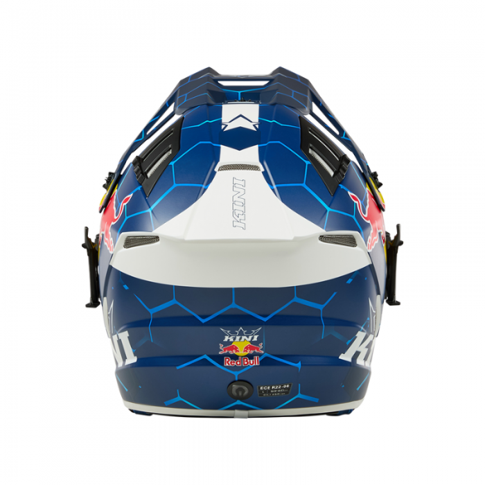 Casco EXC Kini Red Bull 1.0 blu bianco