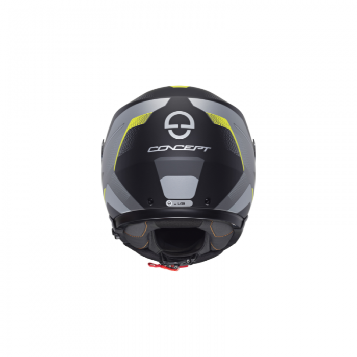 Casco Schuberth Concept Tracer giallo grigio nero