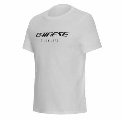 Dainese T-shirt Essence Wordmark White Black