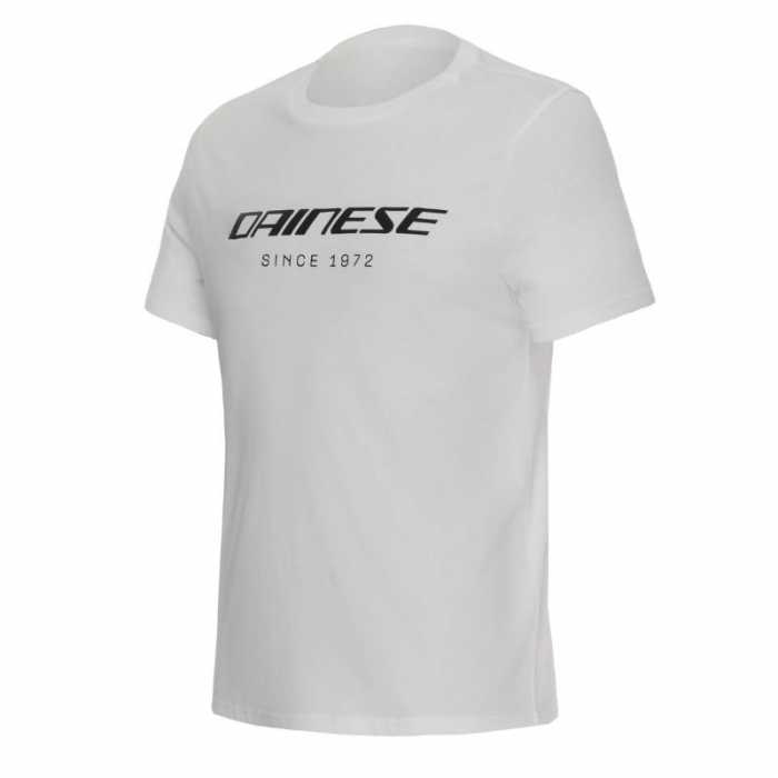 Dainese T-shirt Essence Wordmark White Black