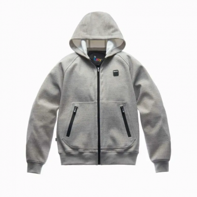 Giubbotto Blauer Easy Open Hoody grigio