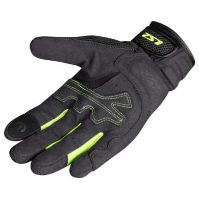 LS2 Gloves Kubra black yellow