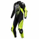 Tuta Audax D-zip Prof Estiva Nero Bianco Giallo