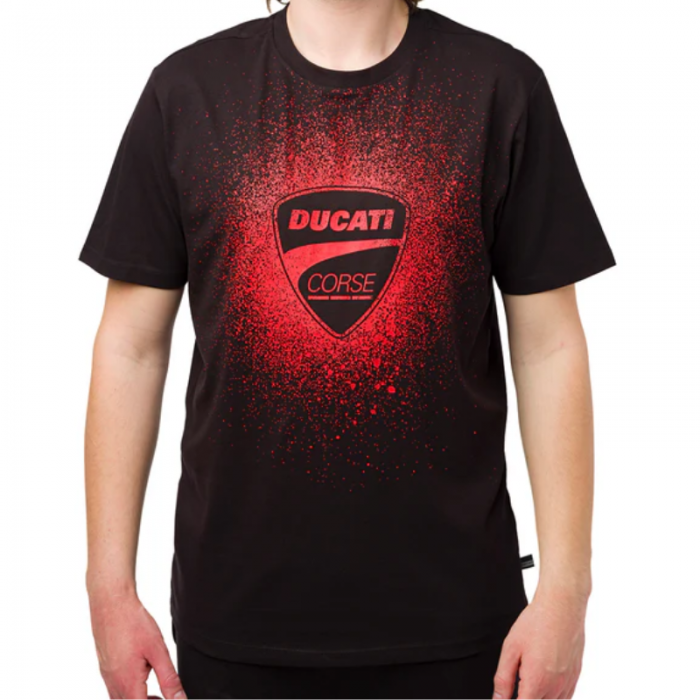 Ducati T-shirt Splash black red