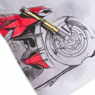 T-shirt Ducati Discovery per bambini bianca