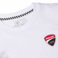 T-shirt Ducati Discovery per bambini bianca