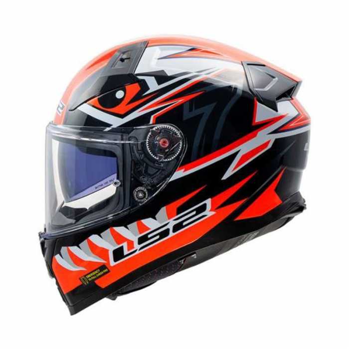 Casco Vector II FF811 Buntri rosso nero
