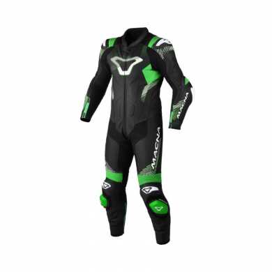 Macna Leather Suit Armadyl 1 pc black green
