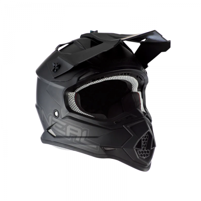 Casco 2Srs Flat V.23 Nero Opaco